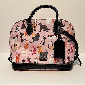 Disney Cats Dooney & Bourke Pink Shoulder Purse